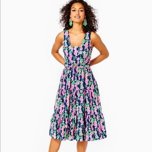 NEW! Lilly Pulitzer McKinnon midi dress 16